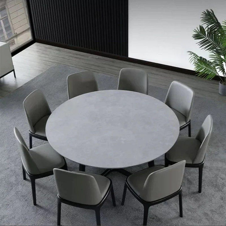 MARBELLA Round Marble Dining Table - Cassa Haus Singapore