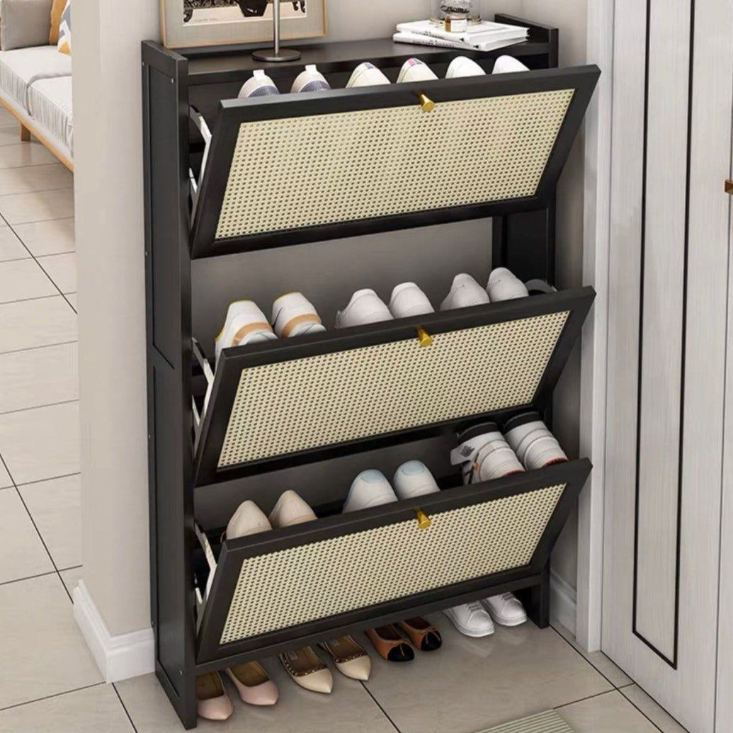 NAT Rustic Shoe Cabinet - Radical Homes Singapore