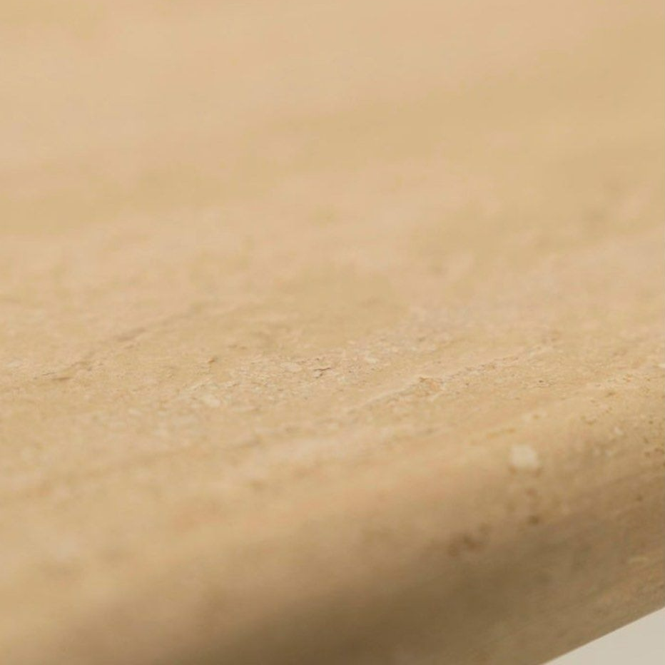 KIMBERLEY Modern Travertine Dining Table - Radical Homes Singapore