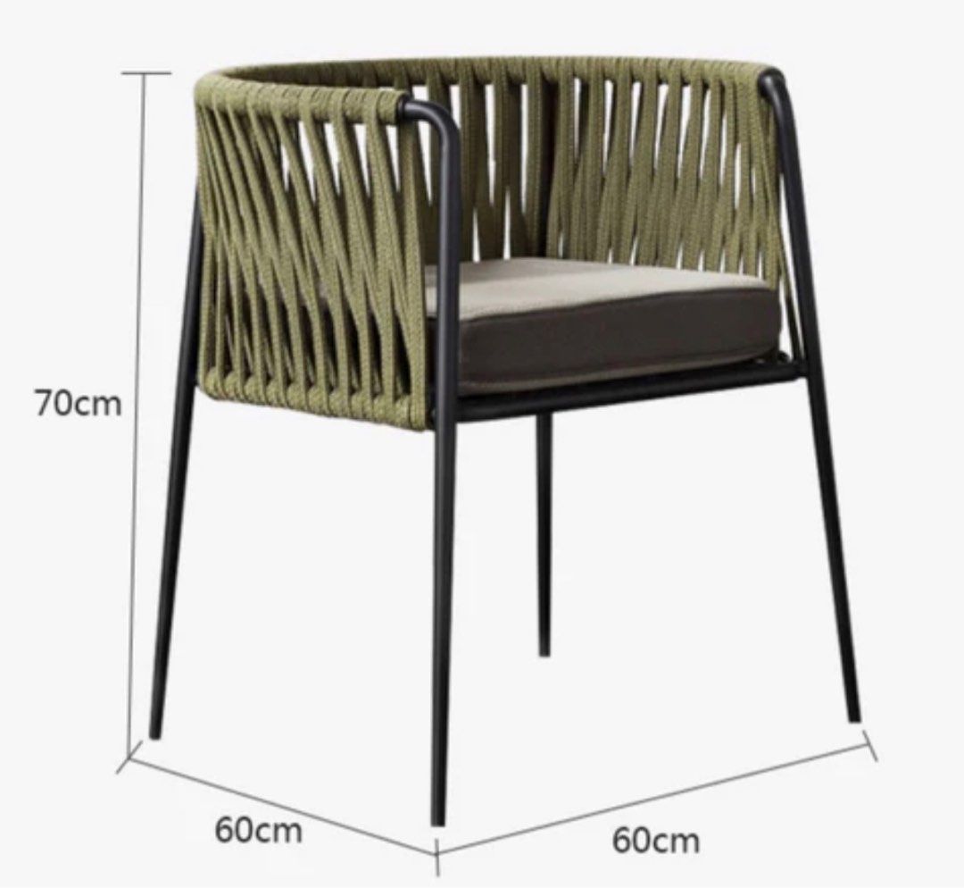 NEILZE Wicker Chair - Radical Homes Singapore