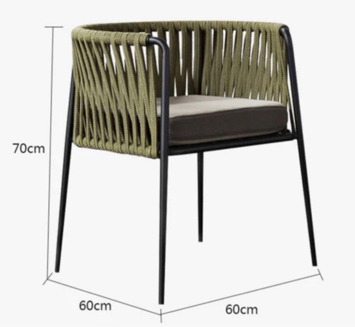 NEILZE Wicker Chair - Radical Homes Singapore