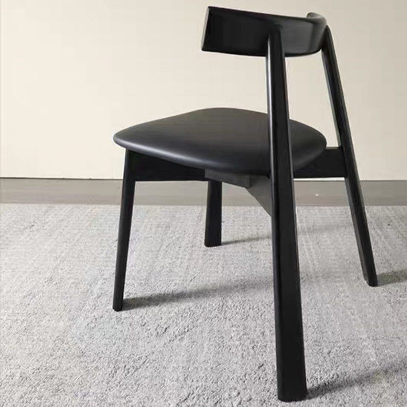 KORVAC Modern Leather Dining Chair - Radical Homes Singapore