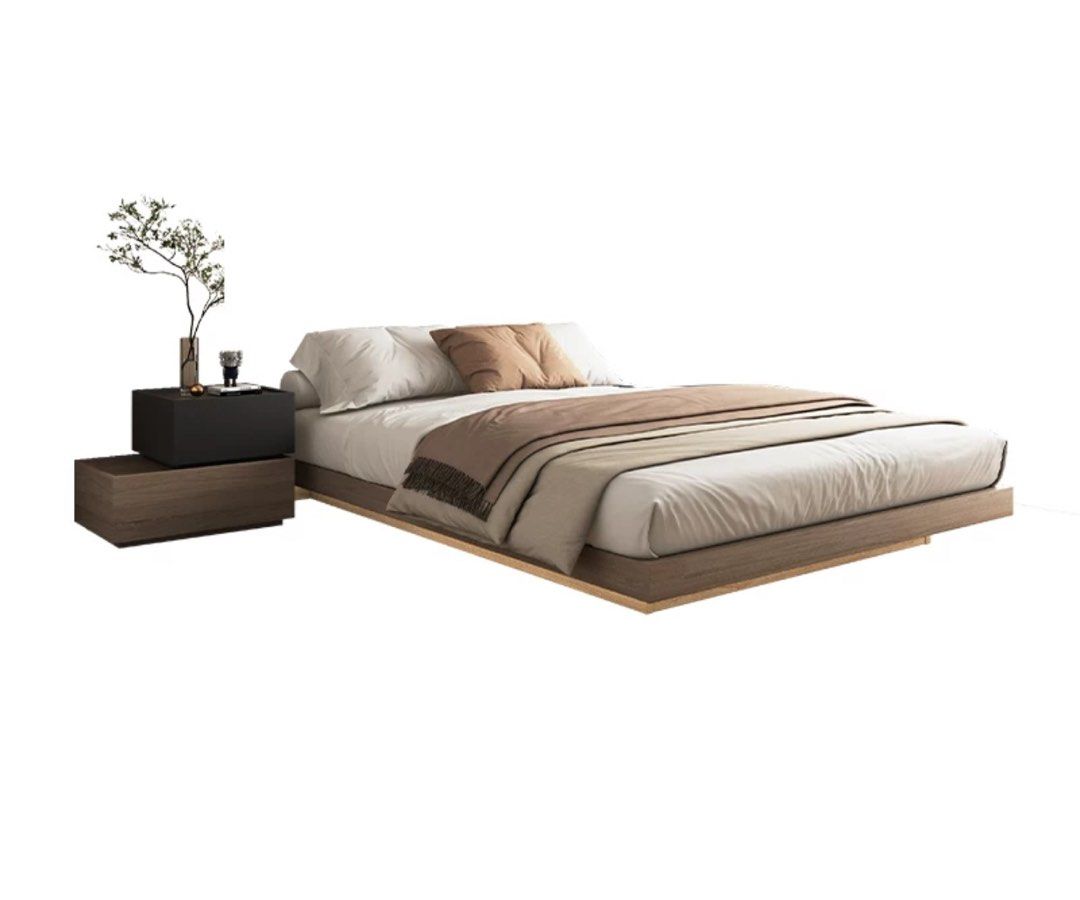 MAVI Modern Floating LED Bedframe - Cassa Haus Singapore