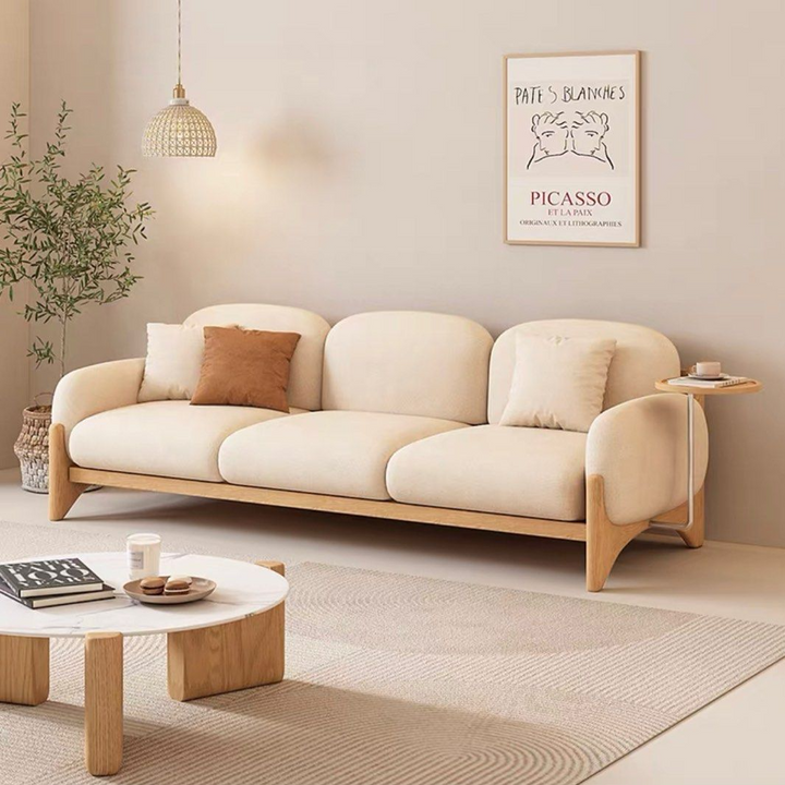HAYAMI Japandi Boucle Sofa - Radical Homes Singapore