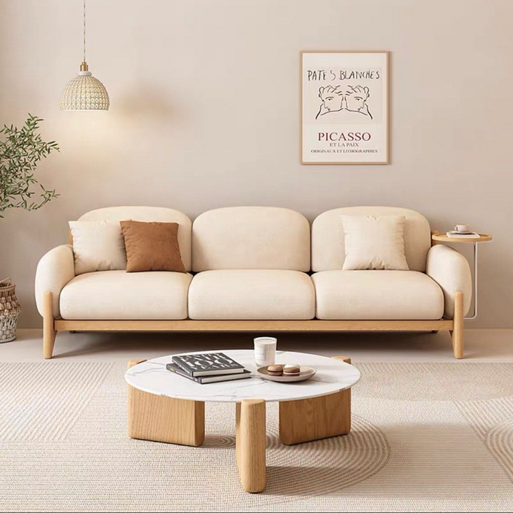 HAYAMI Japandi Boucle Sofa - Radical Homes Singapore