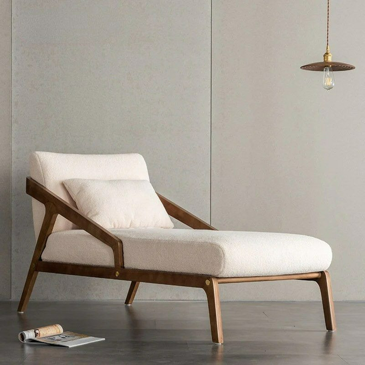 SABINE Plush Chaise - Radical Homes Singapore