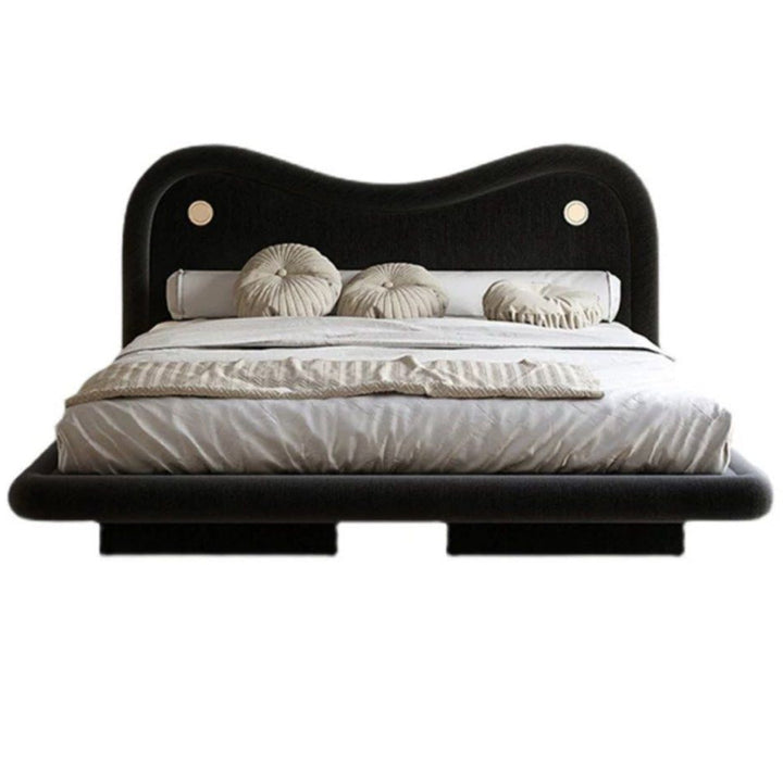 NICKE Modern Velvet Bedframe - Radical Homes Singapore