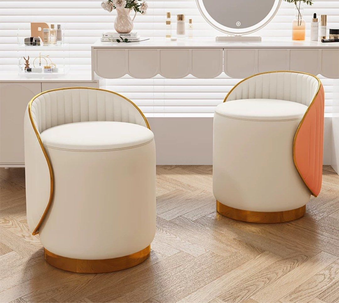 NIKI Modern Vanity Stool - Radical Homes Singapore