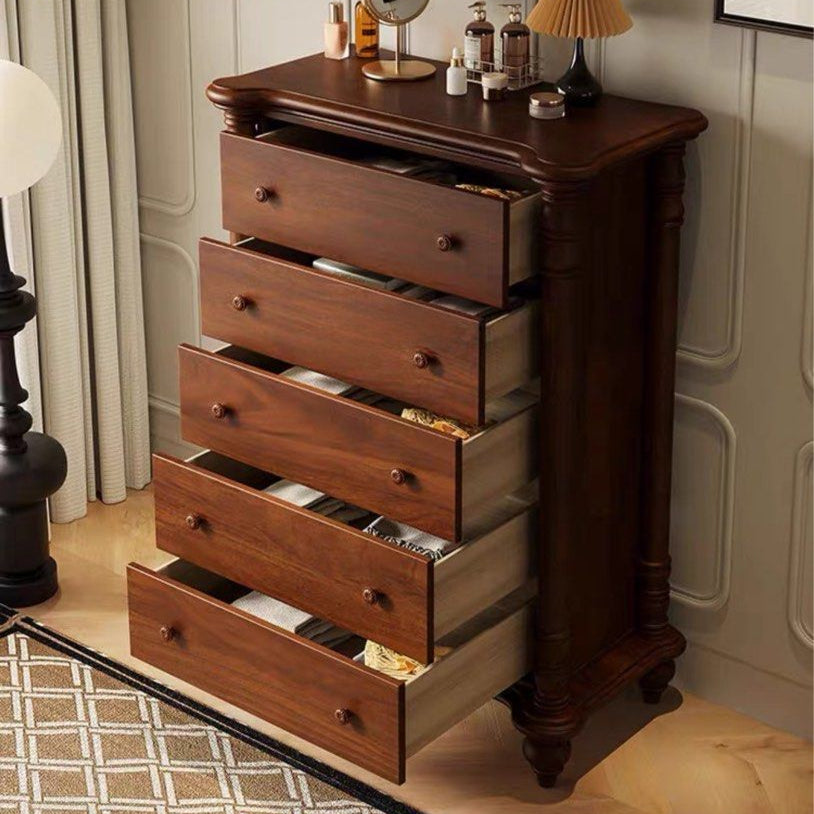 NAIN Victorian Walnut Chest Of Drawers - Radical Homes Singapore