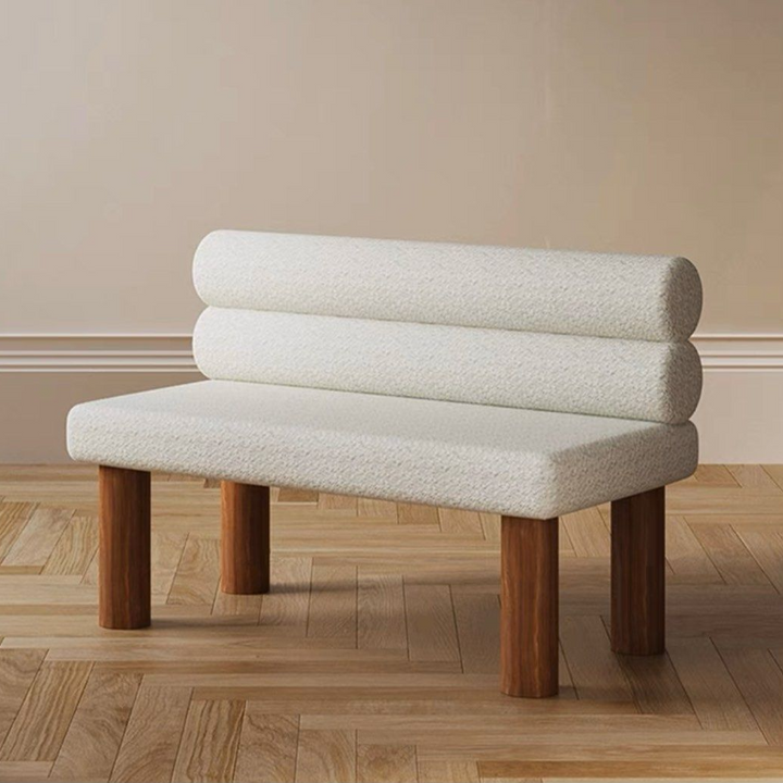 SHAYNE Modern Boucle Bench - Radical Homes Singapore