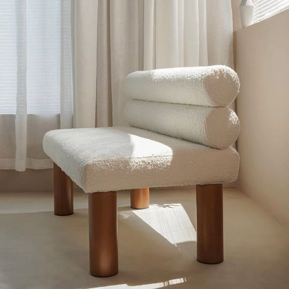 SHAYNE Modern Boucle Bench - Radical Homes Singapore