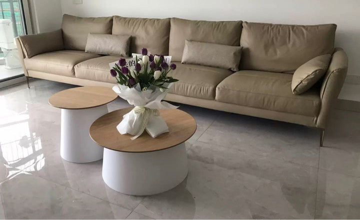 FOWLER Round Coffee Table - Radical Homes Singapore