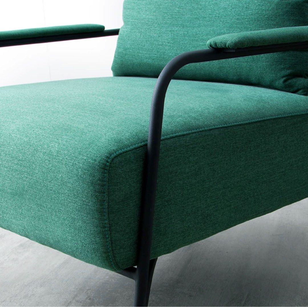 UZIO Modern Lounge Chair With Ottoman - Cassa Haus Singapore