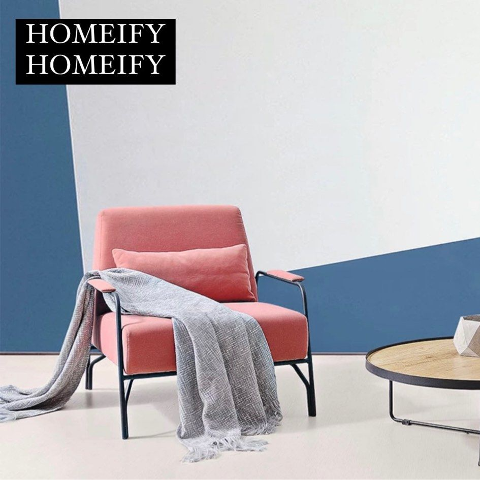 UZIO Modern Lounge Chair With Ottoman - Cassa Haus Singapore