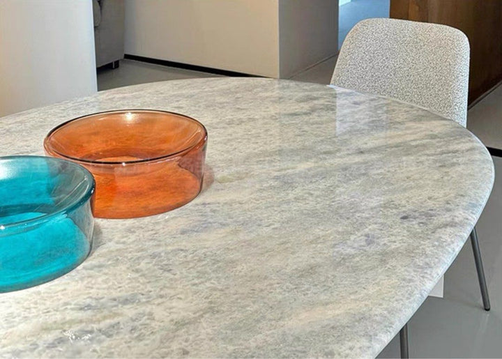 NORRIS Modern Marble Dining Table - Radical Homes Singapore