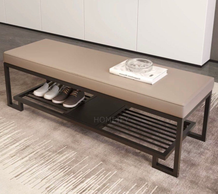 CERYS Modern Shoe Bench - Radical Homes Singapore