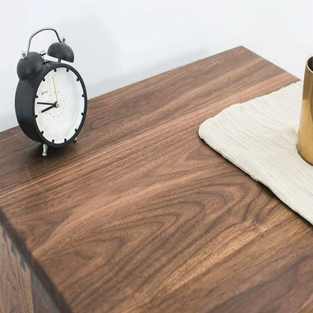 IDAHO Modern Solid Wood Bedside Table - Radical Homes Singapore