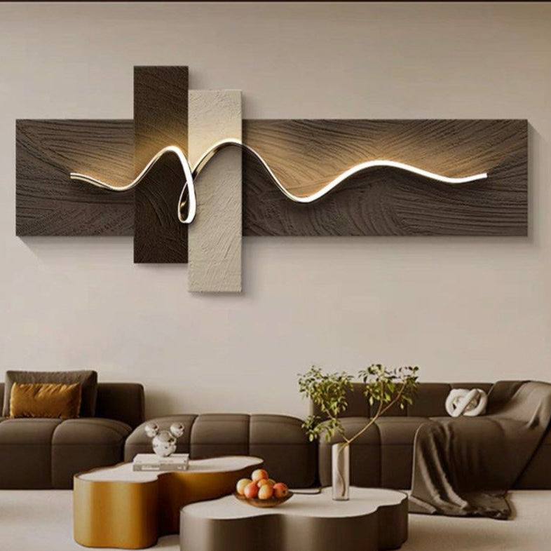 NUJI Modern Sandstone Wall Art - Radical Homes Singapore