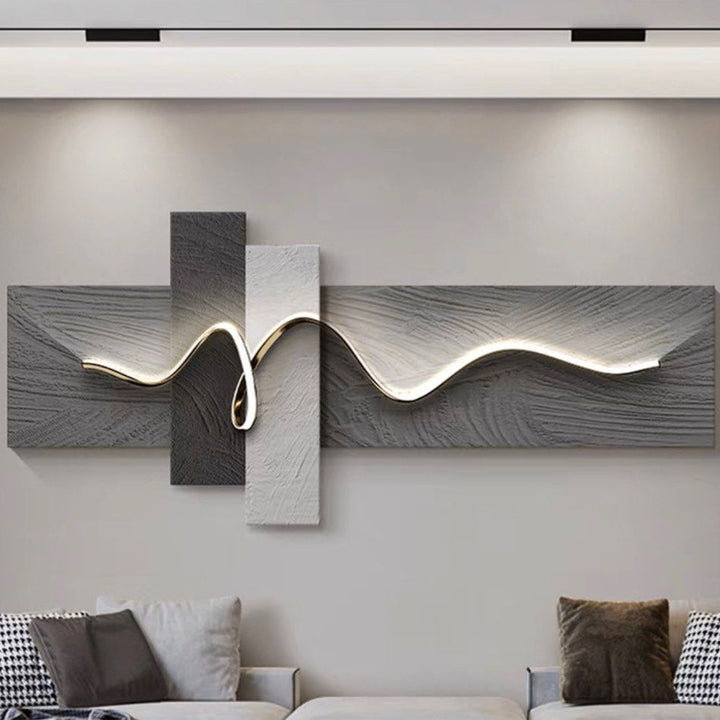 NUJI Modern Sandstone Wall Art - Radical Homes Singapore