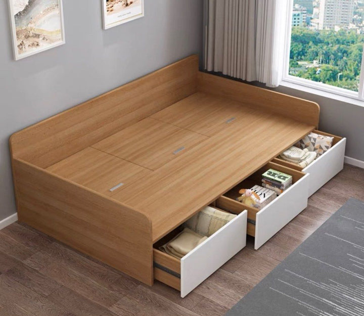 OBYS Modern Storage Bed - Radical Homes Singapore