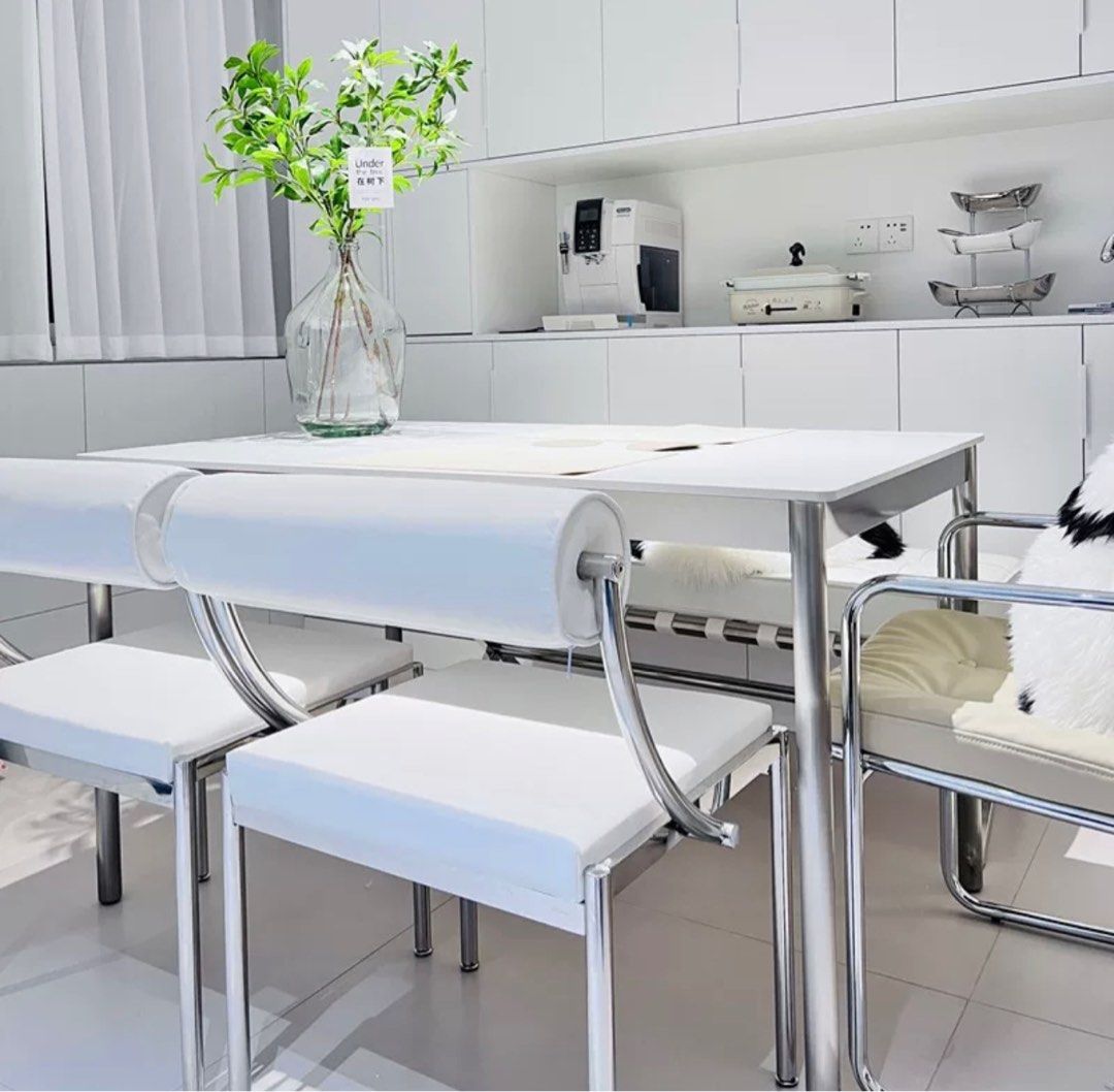 JANA Leather Luxury Dining Chairs - Radical Homes Singapore