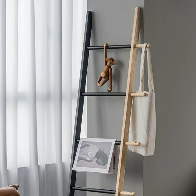 LAGOM Wood Towel Rack - Radical Homes Singapore