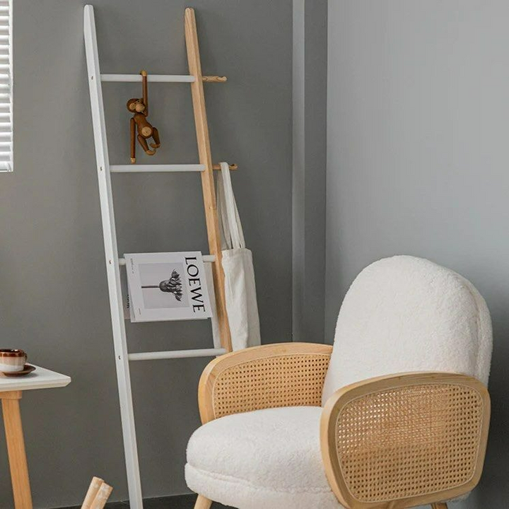 LAGOM Wood Towel Rack - Radical Homes Singapore