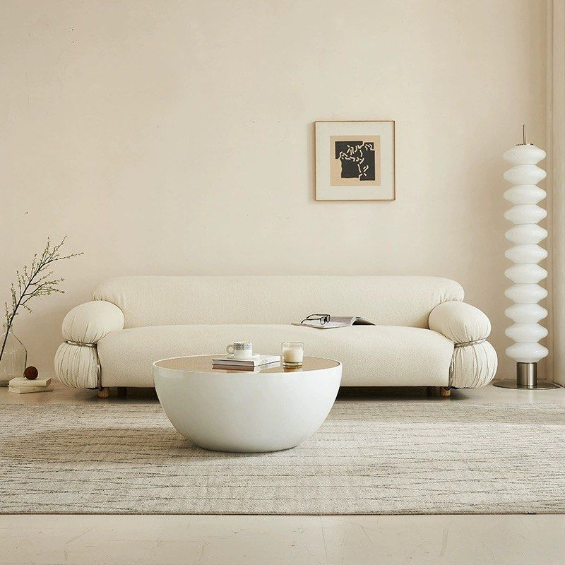 TATSURO Japandi Boucle Sofa - Radical Homes Singapore
