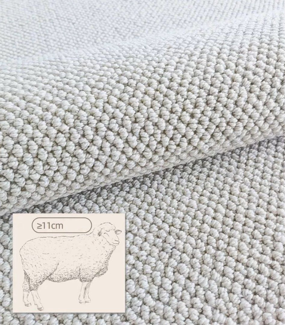 SORIELVA Minimalist Wool Rug Rug - Cassa Haus Singapore