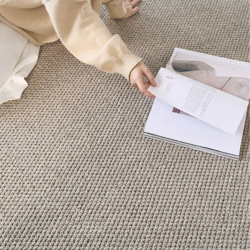SORIELVA Minimalist Wool Rug Rug - Cassa Haus Singapore