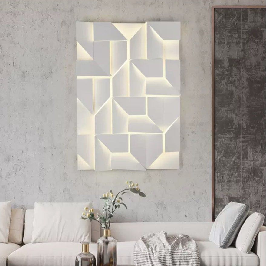 ORDELL Modern LED Wall Art - Radical Homes Singapore