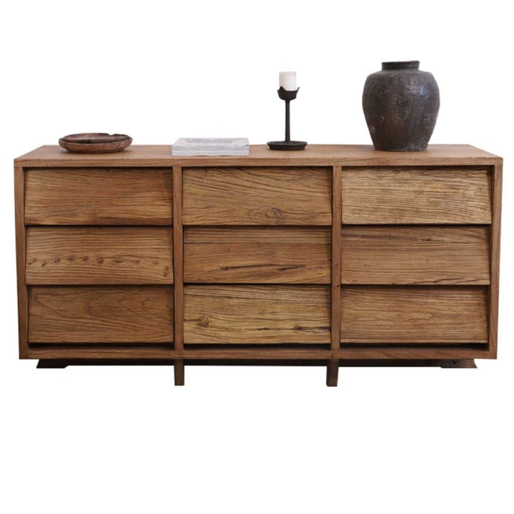 JAMIN Rustic Solid Wood Sideboard - Radical Homes Singapore