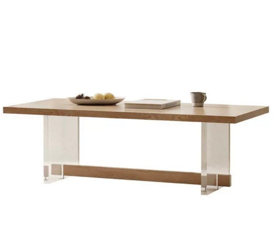 LINNEA Scandinavian Wood Coffee Table - Cassa Haus Singapore