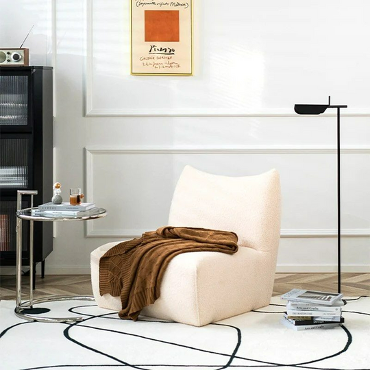 ESME Sherpa Armless Chair - Cassa Haus Singapore