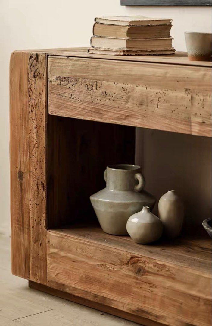 DINA Rustic Console Table - Radical Homes Singapore