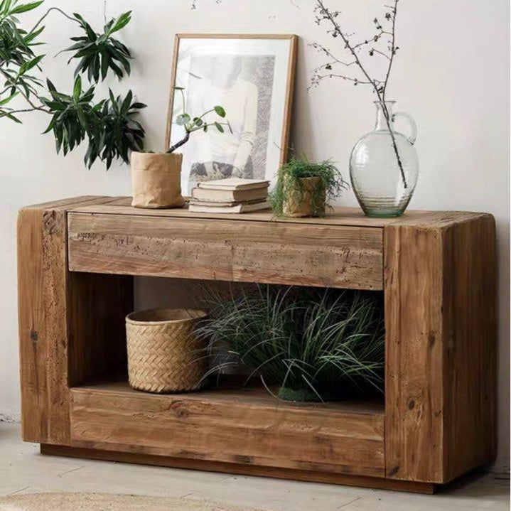 DINA Rustic Console Table - Radical Homes Singapore