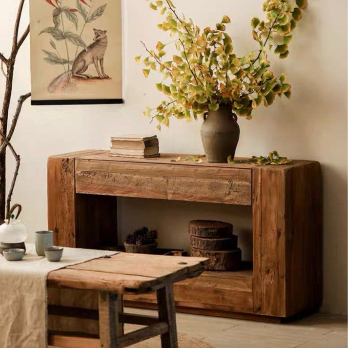 DINA Rustic Console Table - Radical Homes Singapore