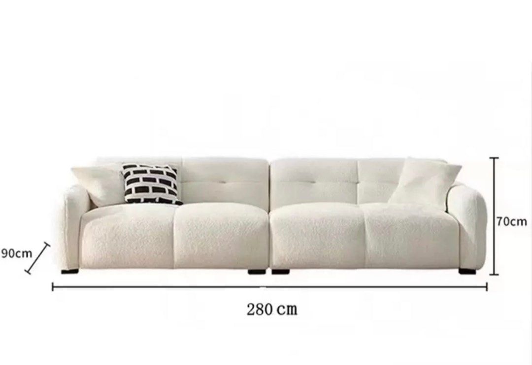 CELVORA Modern Boucle Sofa - Radical Homes Singapore
