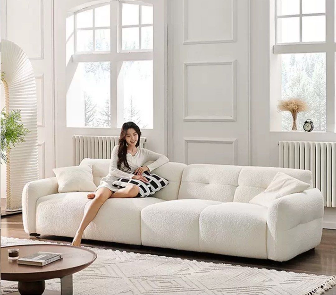 CELVORA Modern Boucle Sofa - Radical Homes Singapore