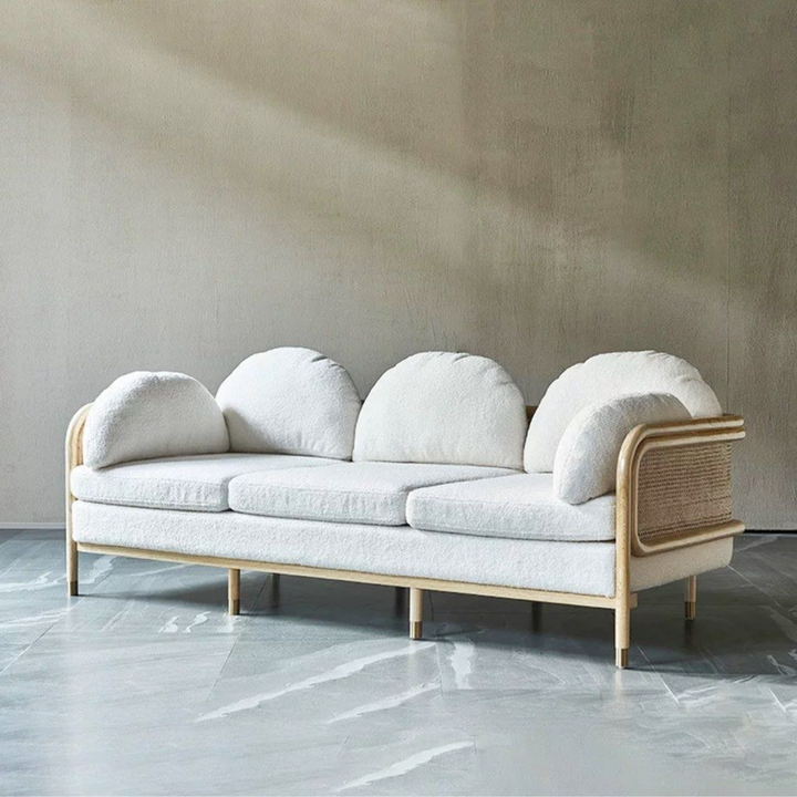 HOKARI Japandi Rattan Sofa - Cassa Haus Singapore