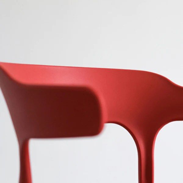 GALLIA Plastic Dining Chair (Set of 4) - Radical Homes Singapore