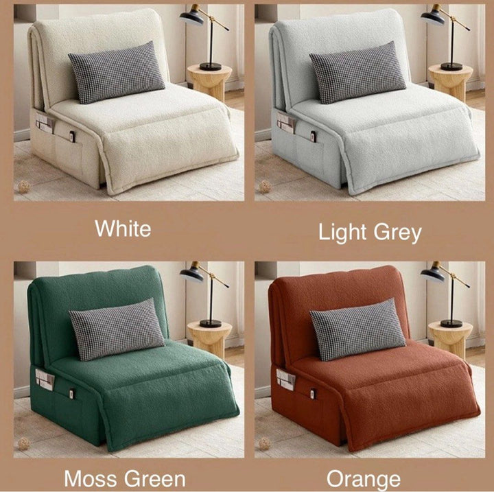 NOVANO Modern Boucle Electric Sofa Bed - Radical Homes Singapore