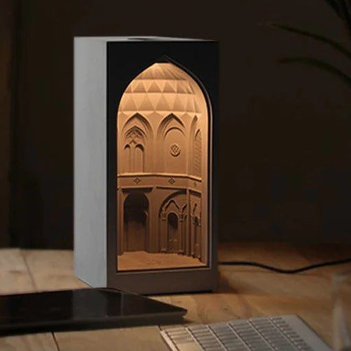 Persian Garden Concrete Night Light - Radical Homes Singapore