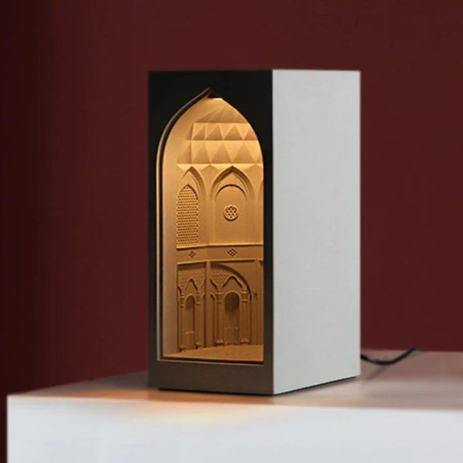 Persian Garden Concrete Night Light - Radical Homes Singapore