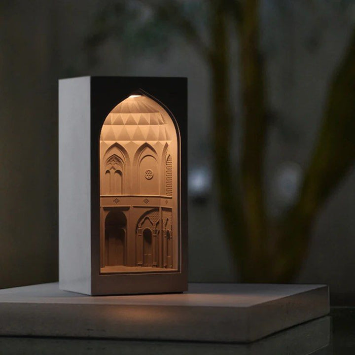 Persian Garden Concrete Night Light - Radical Homes Singapore