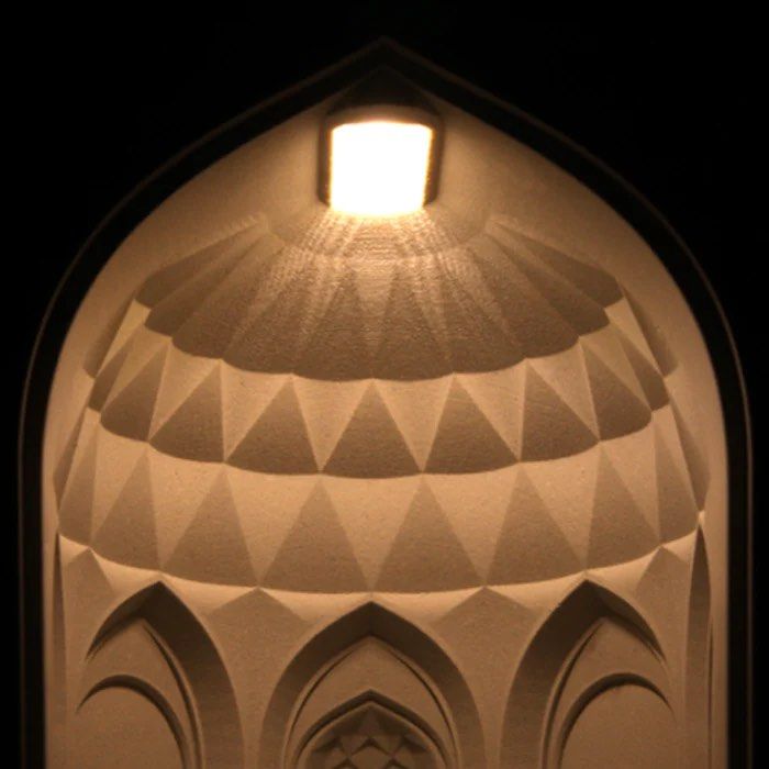 Persian Garden Concrete Night Light - Radical Homes Singapore
