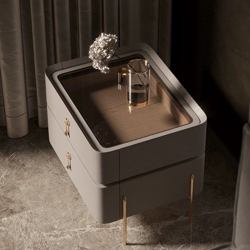 DRAQEN Modern Bedside Table - Cassa Haus Singapore