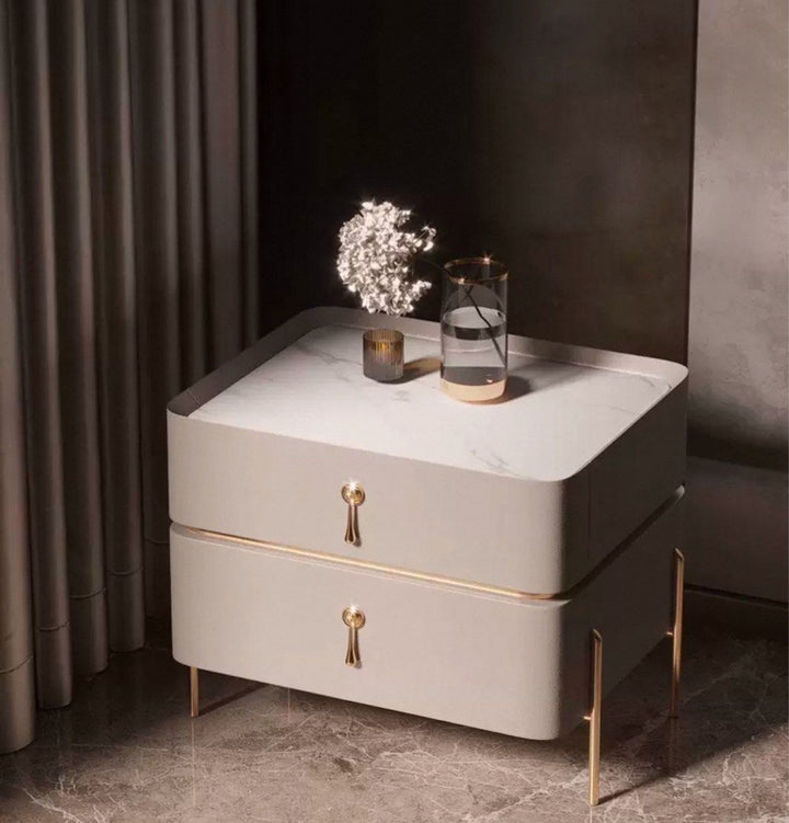 DRAQEN Modern Bedside Table - Cassa Haus Singapore