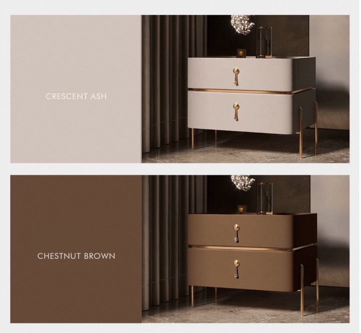 DRAQEN Modern Bedside Table - Cassa Haus Singapore