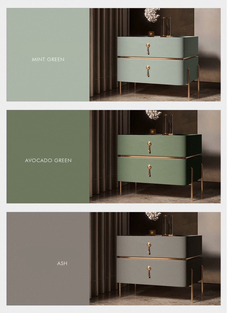 DRAQEN Modern Bedside Table - Cassa Haus Singapore